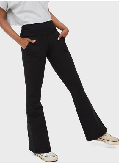 Buy Flared High Waist Pants in UAE