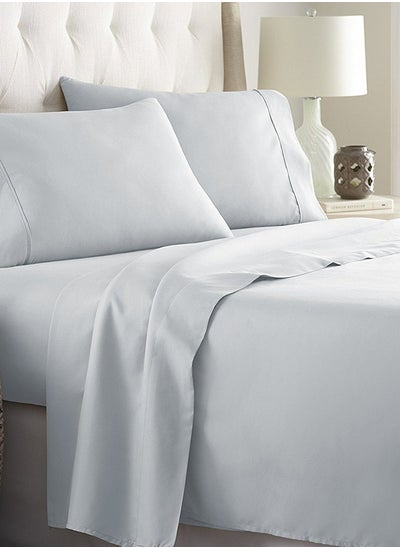 Buy Sitch Cotton Sheet Set 3 Pieces 300 Stitches in Saudi Arabia