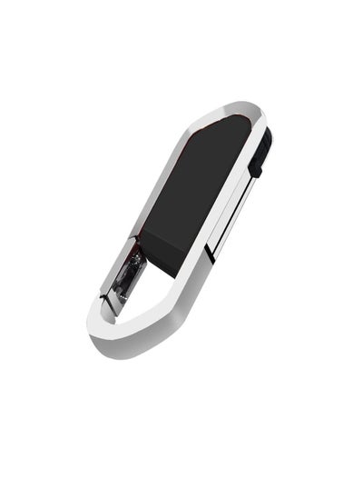 اشتري USB Flash Drive, Portable Metal Thumb Drive with Keychain, USB 2.0 Flash Drive Memory Stick, Convenient and Fast Pen Thumb U Disk for External Data Storage, (1pc 2GB Black) في السعودية