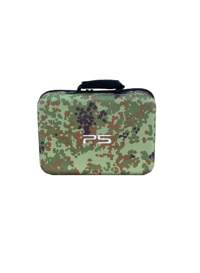 Buy PS5 Carrying Case Travel Storage Bag Compatible with Playstation 5 Green Army2 in UAE