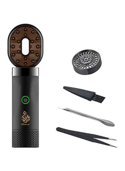 Buy Bukhoor B20 Comb Electric Luxury Incense Burner (Black) in UAE