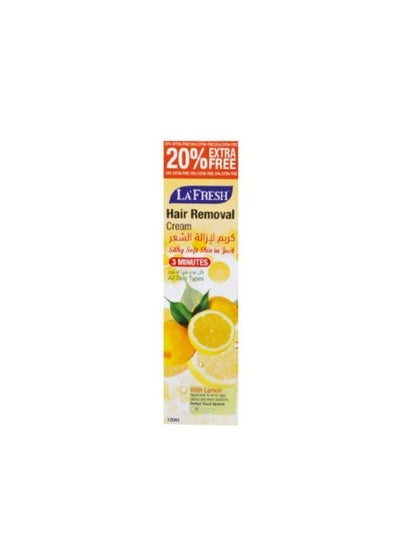 Buy HAIR REMOVAL CREAM LEMON 120ML in UAE