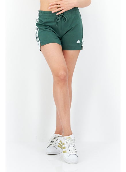 اشتري Women Sportswear Fit Training Short, Green/White في الامارات