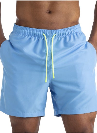 اشتري Men's Beach Shorts Summer Shorts Hot Spring Swimming Trunks Quarter Shorts Double-layer Shorts Casual Swimming Shorts في الامارات