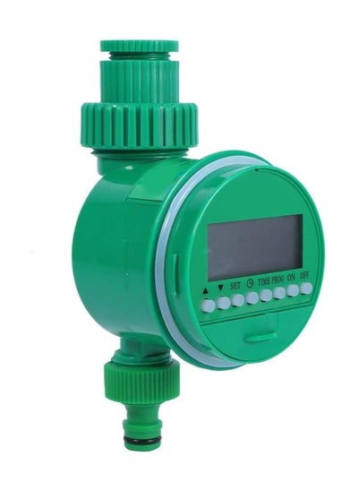 Buy Automatic Watering Timer,Outdoor Garden Irrigation Controller,Irrigation Controller Hose Faucet Timer 3/4" 1/2" Tap Automatic Watering Device without Battery Green in Saudi Arabia