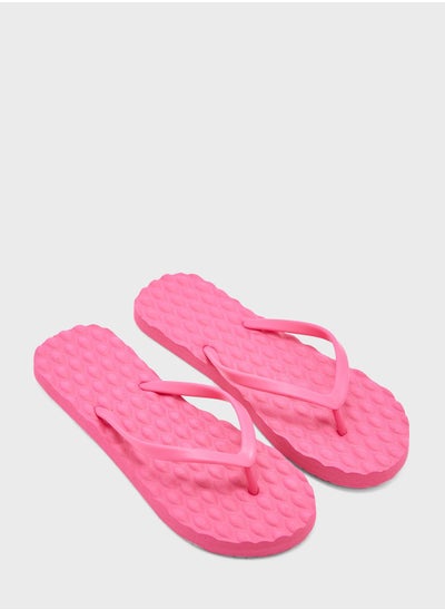 اشتري Quilted Texture Flip Flop في الامارات