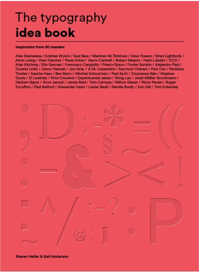 اشتري The Typography Idea Book : Inspiration from 50 Masters في السعودية