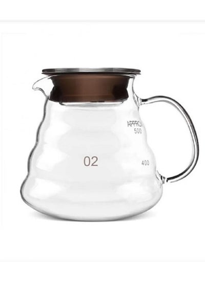 اشتري V60 Range Server Glass White 500ml في السعودية