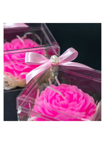 Buy Floral Glow Custom Candle Set-10 Pcs in UAE