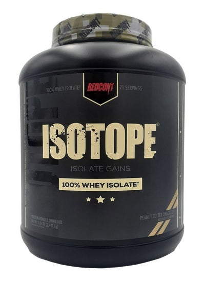 اشتري Redcon1 Isotope 100% Whey Isolate Peanut Butter Chocolate 5.34 lb في الامارات