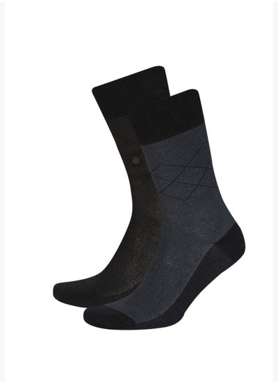 Buy 2 Pack Man High Cut Socks in UAE