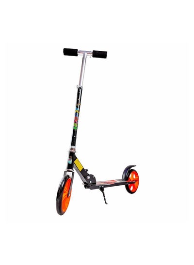 Buy Foldable Aluminum Hand and Metal Body 3B Wheels Black Fable Scooter – 672 in Egypt