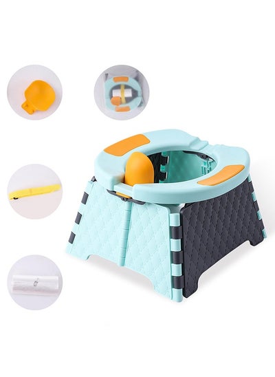 Buy Portable Potty for Toddler Travel, Kids Travel Potty, Foldable Toilet Seat, Baby Potty Training Toilet for Outdoor and Indoor Easy to Clean in Saudi Arabia