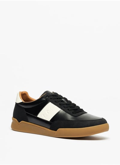 Buy Men's Lace-Up Low Ankle Sneakers in UAE