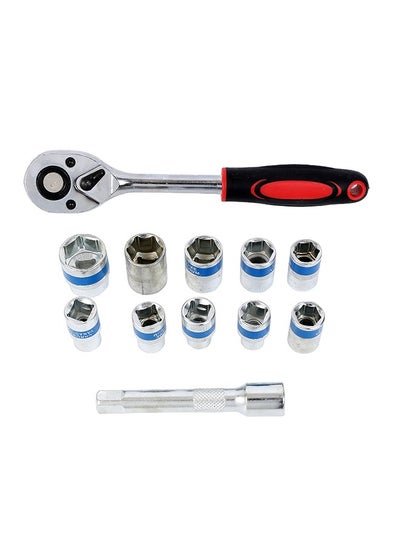 Buy 12-Piece Ratchet Wrench Set - 1/2inch in Saudi Arabia