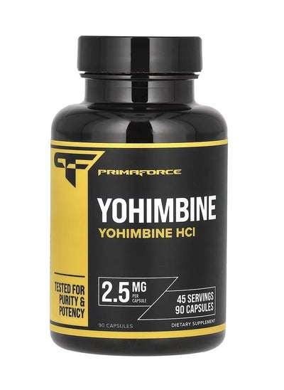 Buy Yohimbine Hcl 2.5 Mg - 90 Vegetarian Capsules in Saudi Arabia