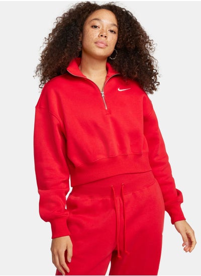 Buy Nsw Phoenix Fleece Cropped Sweatshirt in Saudi Arabia