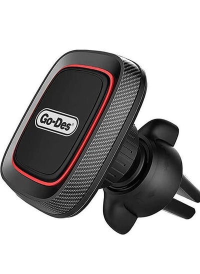 Buy GO-Des GD-HD611 Car Air Vent Magnetic Phone Holder,360 Degree Rotation Mobile Car Mount Compatible with iPhone 13 Mini/iPhone 13/13 Pro / 13 Pro Max/iPhone 12 Series Black (Type A) in UAE