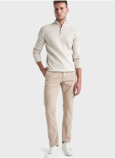 Buy Essential Straight Fit Chinos in Saudi Arabia