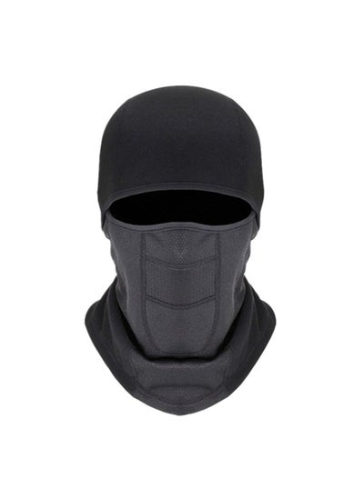 اشتري Balaclava Ski Mask - Winter Face Mask for Men & Women - Cold Weather Gear for Skiing, Snowboarding & Motorcycle Riding, Windproof Fleece Thermal Full Face Mask Cold Weather Gear(Black) في السعودية