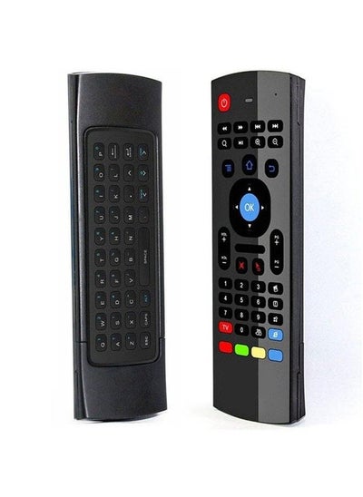 Buy R100 Air Mouse And Wireless Keyboard Black in Saudi Arabia