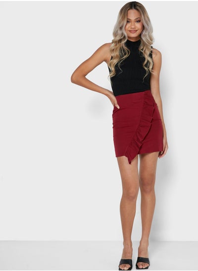 Buy Ruffle Front Skirt in Saudi Arabia