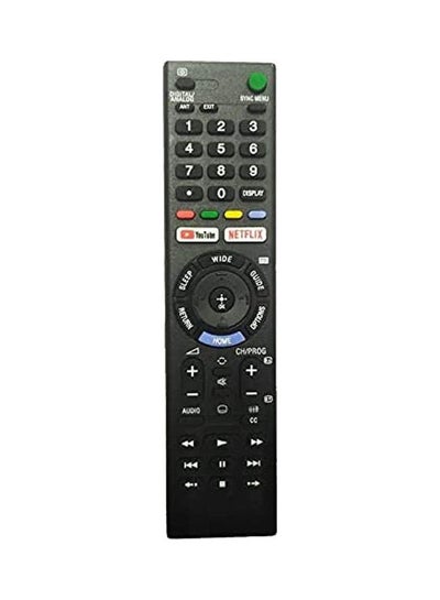 Buy Remote Control For Sony Netflix Screen Black in Saudi Arabia