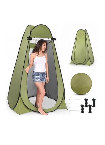 Buy Portable Pop Up Privacy Shelter Shower Tent Spacious Changing Room for Camping Hiking Beach Toilet Shower Bathroom in UAE