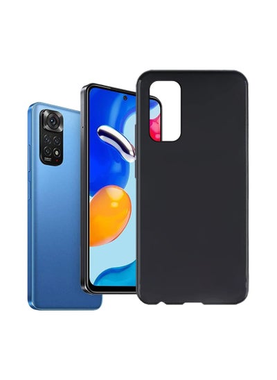 اشتري Redmi Note 11 Protective Case For Xiaomi Redmi Note 11 Cover Black في الامارات