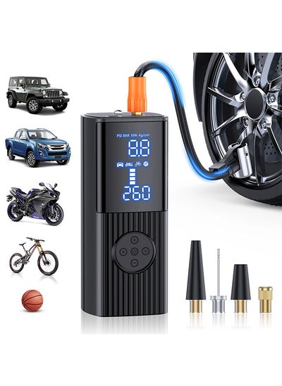 Tire Inflator Portable Air Compressor-180PSI & 20000mAh Portable Air ...