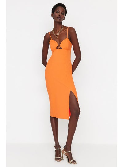 Buy Woman Dress Orange in Egypt