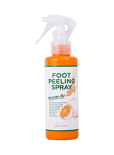 Buy Foot Peeling Spray Natural Orange Essence, Pedicure Hands Dead Skin in UAE