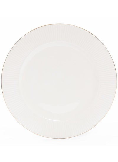 اشتري Luce Dinner Plate, White - 26.5cm في الامارات