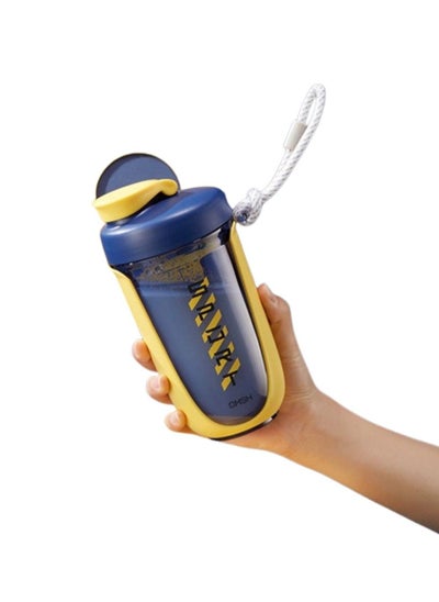 Buy Shaker Bottle Perfect for Protein Shakes and Pre Workout Shaking Cup Protein Powder Milkshake Cup Sports Fitness Water Cup Mixes Protein Shaker Bottle（Yellow） in UAE