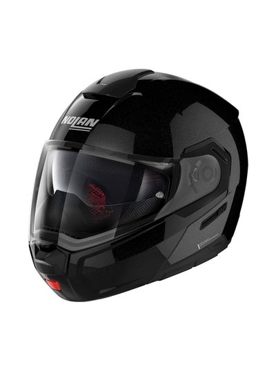 Buy Nolan N90-3 Special N-Com Flip-Up Helmet Metal Black - 2X-Large in UAE