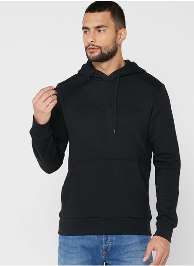 Buy Logo Print Hoodie in Saudi Arabia