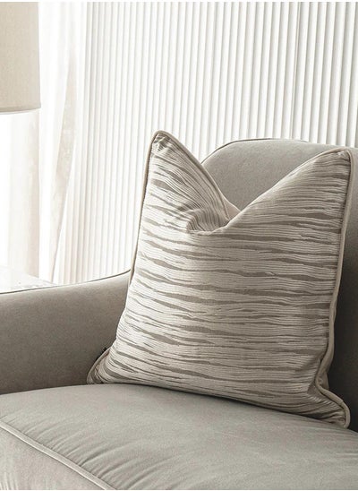 Buy Cushion Erin River (with filler) Pillow Knot Home Cover Set for Modern Sofa Contemporary Living Room Bedroom and Office Soft Washable in UAE