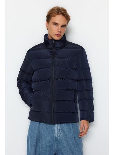 Buy Winter Jacket - Dark blue - Puffer in Egypt