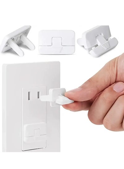 اشتري 10pcs Kids Safety Socket Covers - Protect Your Family from Electric Shock! في السعودية