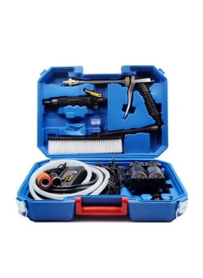 Buy High Pressure Portable High Pressure Car Washer with Electric Cleaning Spray Gun Set in Saudi Arabia