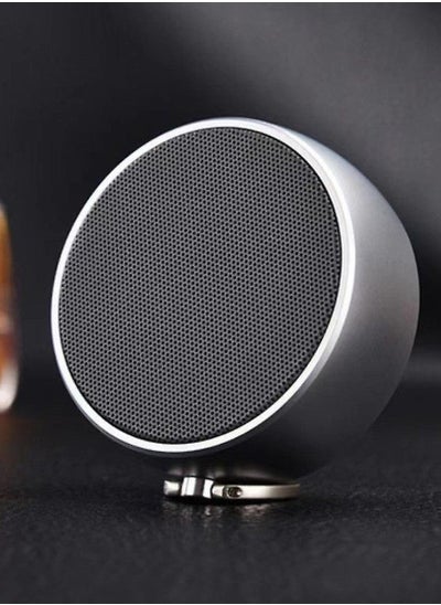 Buy Luxurious Metal Bluetooth Speaker Mini Portable Bluetooth Speaker, Pocket Size Wireless Speaker With Impressive Volume, True Stereo and Bass, Ideal For Outdoor Indoor Use, For Smaertphones and Laptops in Saudi Arabia