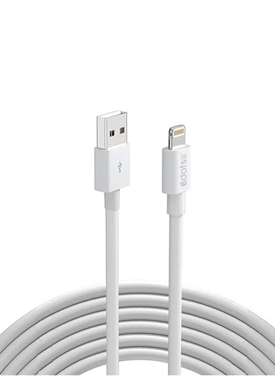 Buy Lightning to USB Charging Cable Cord Compatible iPhone 14/13/12/11 Pro/11/XS MAX/XR/8/7/6s Plus, iPad Pro/Air/Mini, iPod Touch in UAE