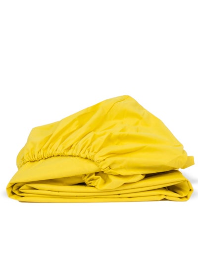 Buy Fitted Sheet Lemon 120x200 in Egypt