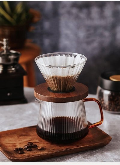 Buy Coffee Maker Brewing Cup Coffee Filter Set in Saudi Arabia