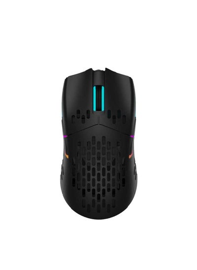 اشتري Keychron M1 Ultra-Light Optical Wired Mouse Type-C Port Lightweight & Flexible Detachable Cable External RGB & DPI Adjustment Button Programmable Custom Keys For Mac & Windows - Black في الامارات