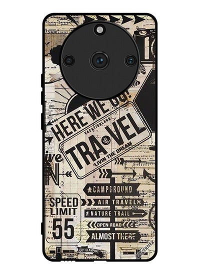 اشتري Protective Case Cover For Realme 11 Pro Plus Here We Go Travel في السعودية