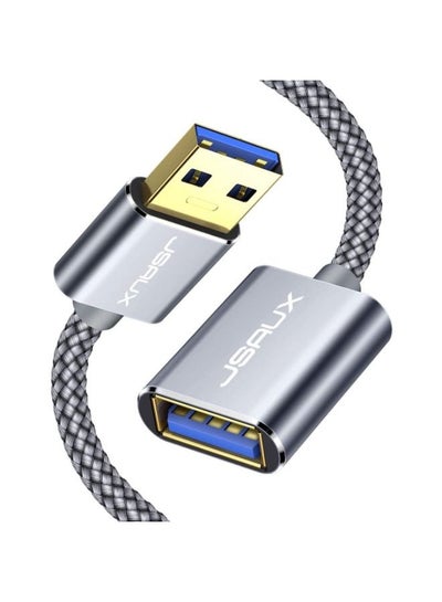 اشتري JSAUX USB A-USB A3.0 _Male_to-Female  Grey 0.5M（1-pack ） في مصر