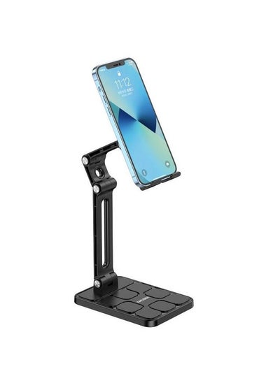 Buy KAKUSIGA Desktop Mobile Holder Strong Grip For Office Table Home Kitchen, Folding Cell Phone Cradle Mobile And Tab Holder KSC740 in Saudi Arabia