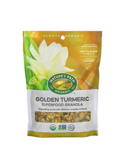 Buy Golden Turmeric Superfood Granola  9.5 oz 270 g in UAE