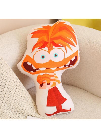 Buy inside out 2 Plush Throw Pillow Cartoon Plush Doll Toy Decoration Cushion for Kids and Adults  Great Birthday Choice for Boys Girls 18×18 Inch in UAE